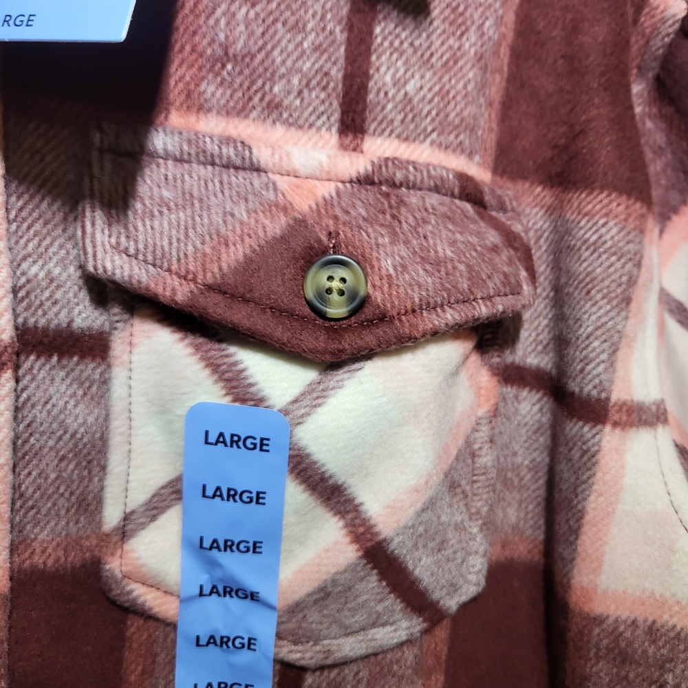 Member's Mark Plaid Shacket - Picture 12 of 12